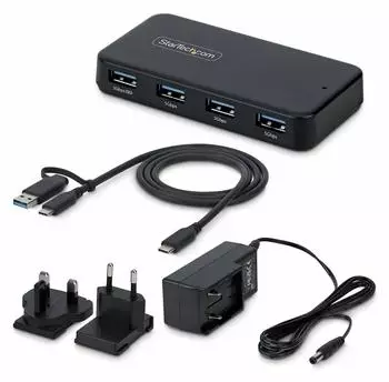 StarTech USB-A Hub 4-Port 5Gbps Self-Powered (ST4300USB3V2-UE)