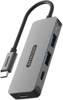 Sitecom USB-C-Hub 2x USB-A + 2x USB-C (CN-5010)