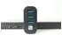 Techly Mini Hub 180° drehbar, 3x USB 3.0, schwarz (IUSB3-HUB3-ROTB)