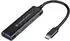 Conceptronic HUBBIES12B 4-Port USB 3.2 Gen 1 Hub, 2x USB-C & 2x USB-A, ohne Netzteil (HUBBIES12B)