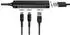 Conceptronic HUBBIES12B 4-Port USB 3.2 Gen 1 Hub, 2x USB-C & 2x USB-A, ohne Netzteil (HUBBIES12B)