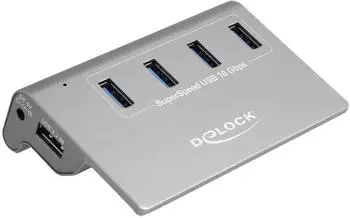 DeLock USB 3.2 Gen 2 Hub 4x Typ-A (64181)