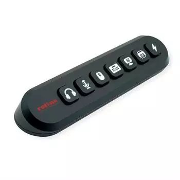 Roline USB 3.2 Gen 1 Hub, 7-Port, austauschbare Tasten, Typ-A (14.02.5063)
