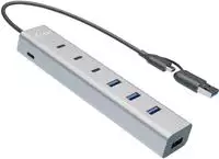 I-TEC USB-C/USB-A Charging HUB 7 Port