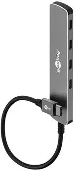 Goobay USB-Hub USB-C auf 4x USB-C / USB-A 3.2, 5Gbit/s (79160)