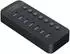 Orico CT2U3-7AB USB-A 3.0 Hub 7-Port mit Schaltern, schwarz (E-1197)