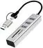 LogiLink 3-Port USB 3.0 Hub + Kartenleser (UA0445)