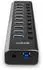 Lindy 10-Port USB 3.0 Hub mit Ein-/Ausschaltern (43370)