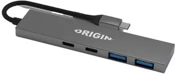 Origin Storage USB-Hub 2x USB 3.2 & 2x USB-C (OS-HUB-USB3/C)