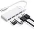 Orico PAPW4A-C3 USB-Hub 4x USB-A 3.0, 1,8m, weiß (PAPW4A-C3)