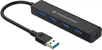 Conceptronic C4PUSB3 USB-Hub 4-Port SuperSpeed USB 3.0 (C4PUSB3 V03)