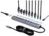 Renkforce RF-USBCH-500 USB-C® 10+1 Port Hub USB 3.0 5GBit/s grau (RF-7465830)