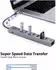 Renkforce RF-USBCH-500 USB-C® 10+1 Port Hub USB 3.0 5GBit/s grau (RF-7465830)