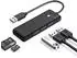Orico PAPW3AT-U3 USB-Hub 4-Port (3x USB-A 3.0) mit microSD-/SD-Kartenleser (PAPW3AT-U3)