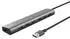 Trust Halyx USB 3.2 Gen1 Hub, 7 Ports, grau (24967)