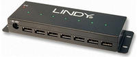 Lindy USB 2.0 Metall Hub 7-Port