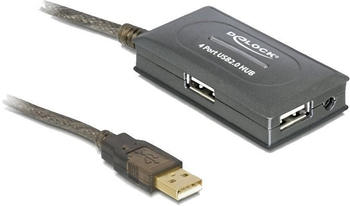 DeLock 4-Port USB 2.0 Hub (10m)