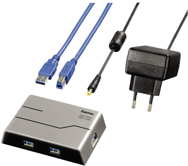 Hama 4 Port USB 3.0 Hub (00039879)