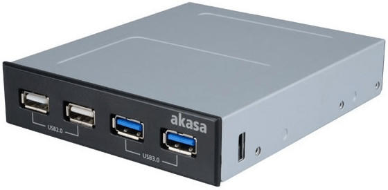 Akasa 4 Port USB Frontpanel (AK-ICR-12V3)