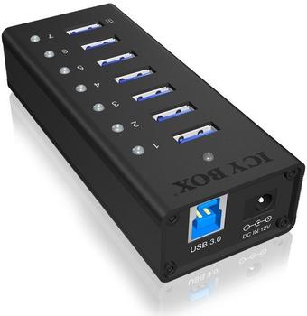 Raidsonic Icy Box 7 Port USB 3.0 Hub (IB-AC618)