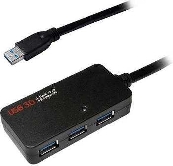 LogiLink 4 Port USB 3.0 Repeater Hub (UA0262)