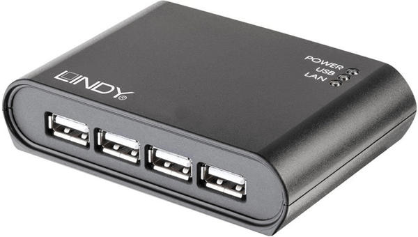 Lindy 4 Port Netzwerk USB-Hub (42633)