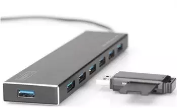 Digitus 7 Port USB 3.0 Hub (DA-70241-1) Digitus 7 Port USB 3.0 Hub (DA-70241-1)
