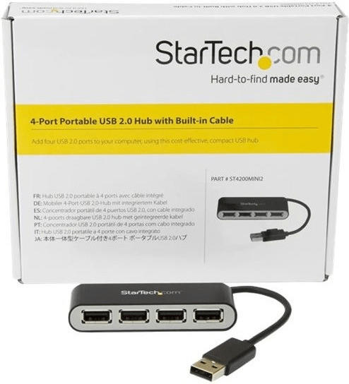 StarTech Mobiler 4-Port-USB 2.0-Hub (ST4200MINI2)
