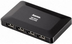 Hama 4 Port USB 2.0 Hub (00078472)