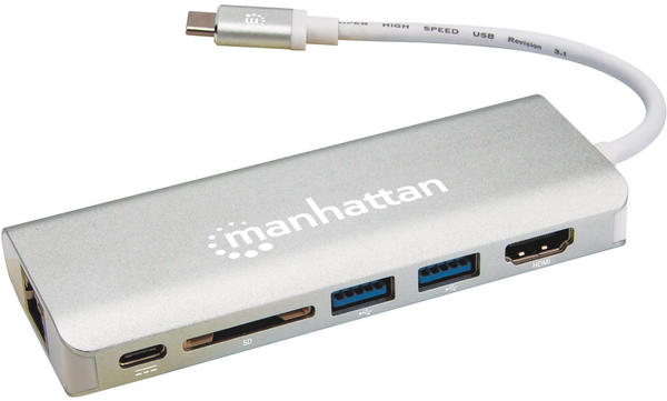 Manhattan SuperSpeed USB-C Multiport-Adapter (152075)