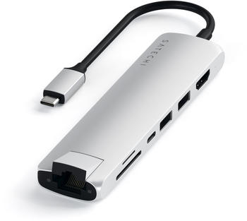 Satechi Multi-Port USB-C Hub silber (ST-UCSMA3S)