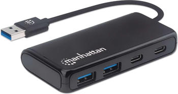 Manhattan 4 Port USB 3.0 Hub (164887)