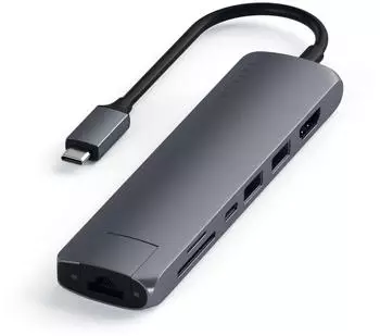Satechi Multi-Port USB-C Hub grau (ST-UCSMA3M)