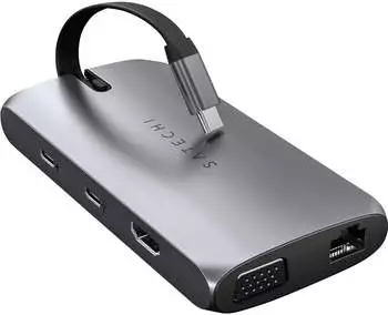 Satechi USB-C On-the-Go Multiport Adapter 9-in-1 Satechi USB-C On-the-Go Multiport Adapter 9-in-1