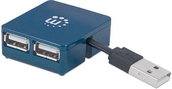 Manhattan Micro USB2.0 4 Port Hub (160605)