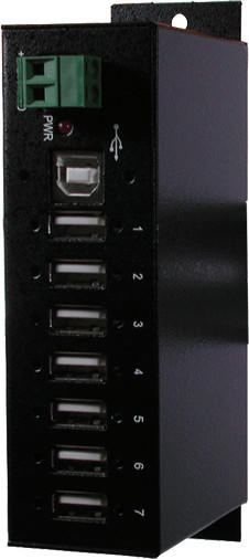 Exsys 7 Port USB 2.0 Hub (EX-1177HMVS)