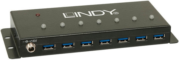 Lindy 7 Port USB 3.0 Hub (43128)