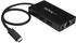 StarTech 3 Port USB 3.0 Hub Gigabit Ethernet (HB30C3A1GE)
