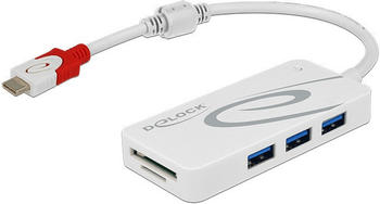 DeLock 3 port USB-C 3.1 Hub (62901)
