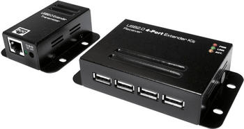 LogiLink 4-Port USB 2.0 Cat 5 Extender (UA0252)
