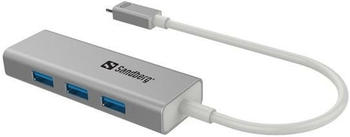 Sandberg 3 Port USB 3.0 C Hub (136-03)