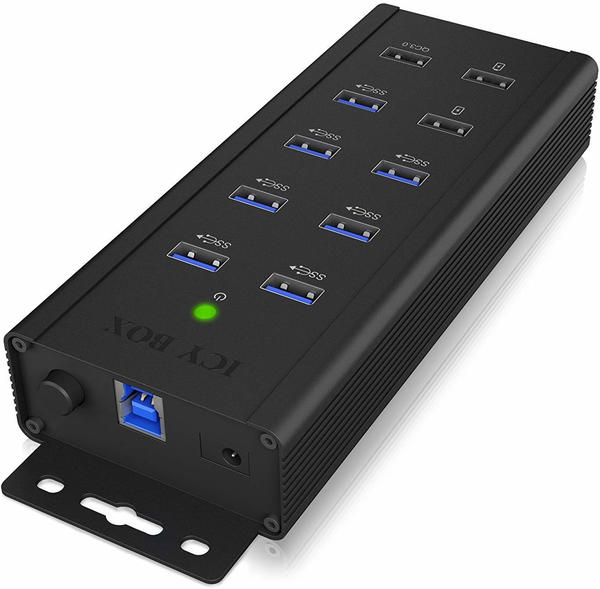 Raidsonic Icy Box 10 Port USB 3.0 Hub (IB-HUB1703-QC3)