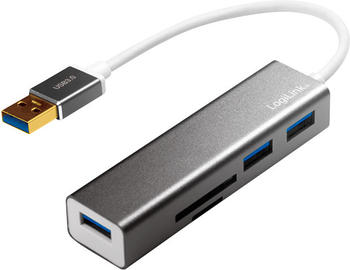 LogiLink 3 Port USB 3.0 Hub/Kartenleser (UA0306)