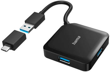 Hama 4 Port USB 3.0 Hub (00200116)