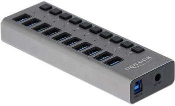 DeLock 10 Port USB 3.0 Hub (63670)
