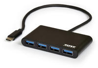 PORT Designs PORT Connect USB HUB 4 PORTS TYPE C - Hub - 4