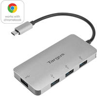 USB-C to 4-Port USB-A Hub USB-Hubs - USB 3.2 - 4 - silber
