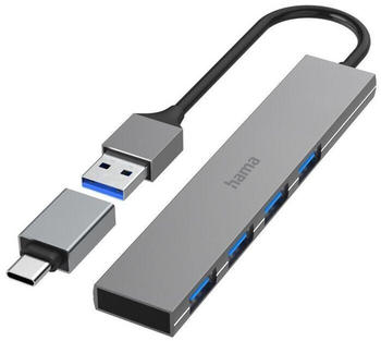 Hama 4-Port USB 3.0 Hub (00200141)