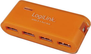 LogiLink 4 Port USB 2.0 Hub mit Netzteil