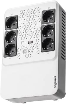 Legrand Keor Multiplug USV-Anlage 800VA 480W mit 6 Steckdosen (310082)